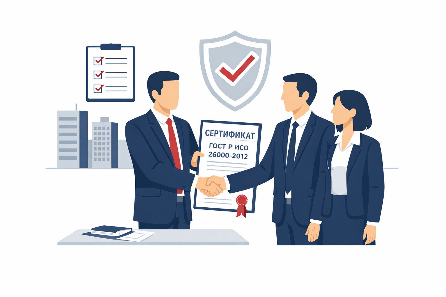 Порядок оформления сертификата ГОСТ Р ИСО 26000-2012 в Саратове