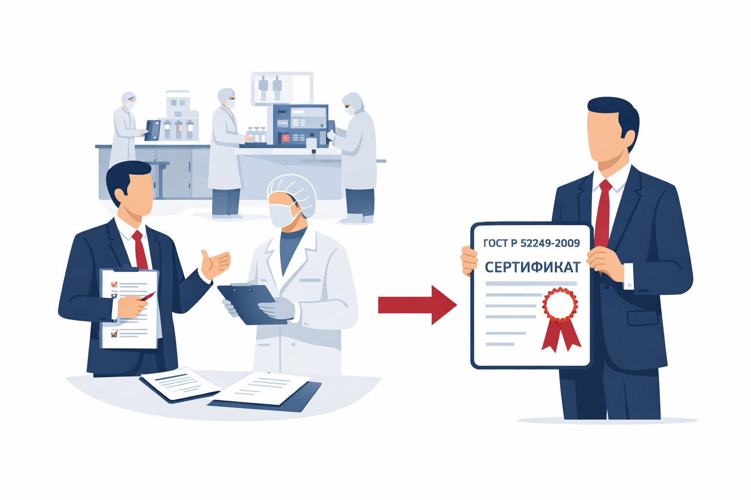 Процедура сертификации ГОСТ Р 52249-2009 в Саратове