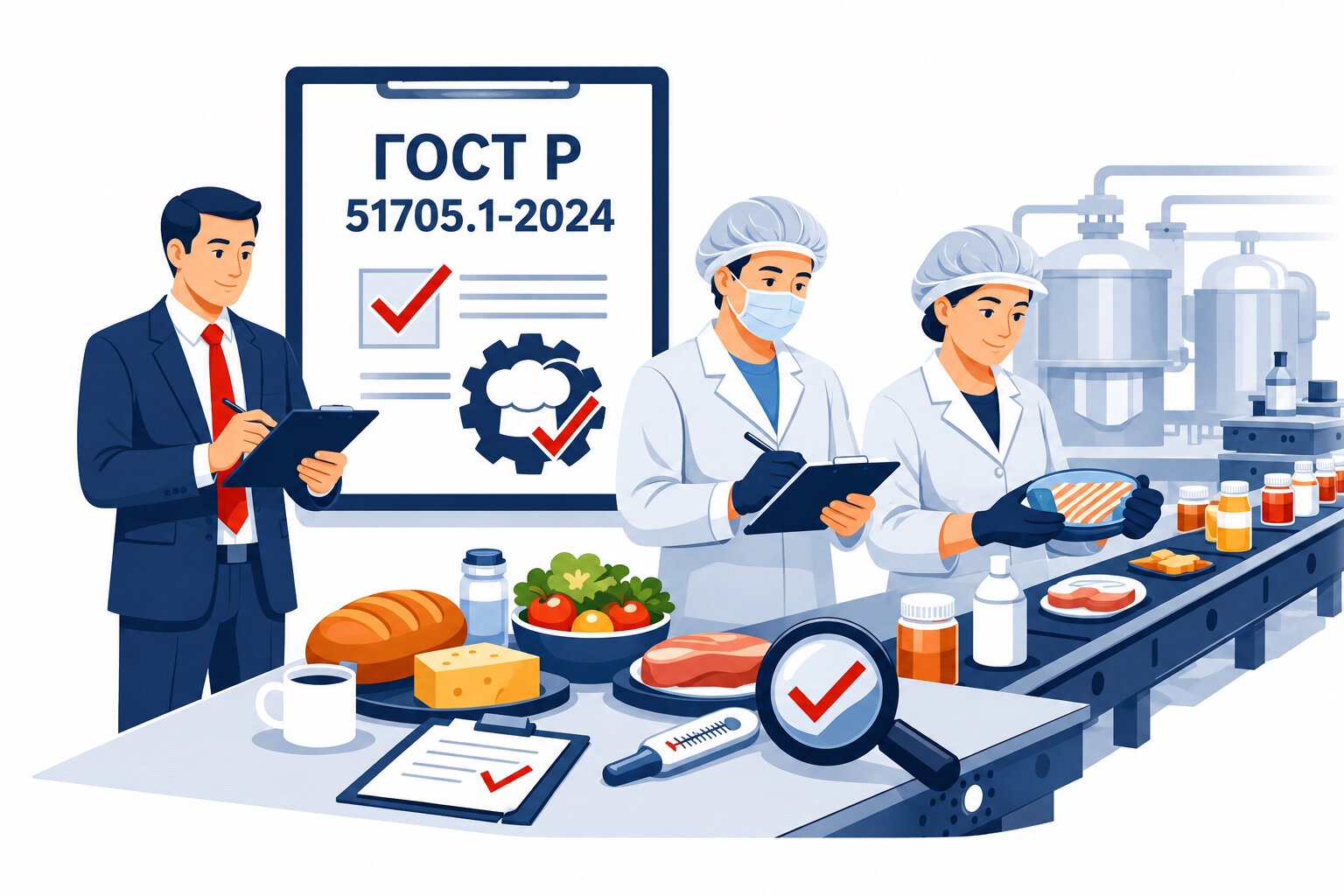 Оформление ГОСТ Р 51705.1 2024 ХАССП в Саратове