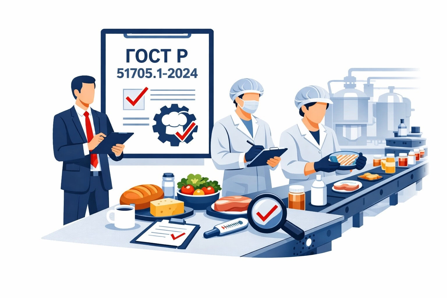 Оформление ГОСТ Р 51705.1 2024 ХАССП в Саратове